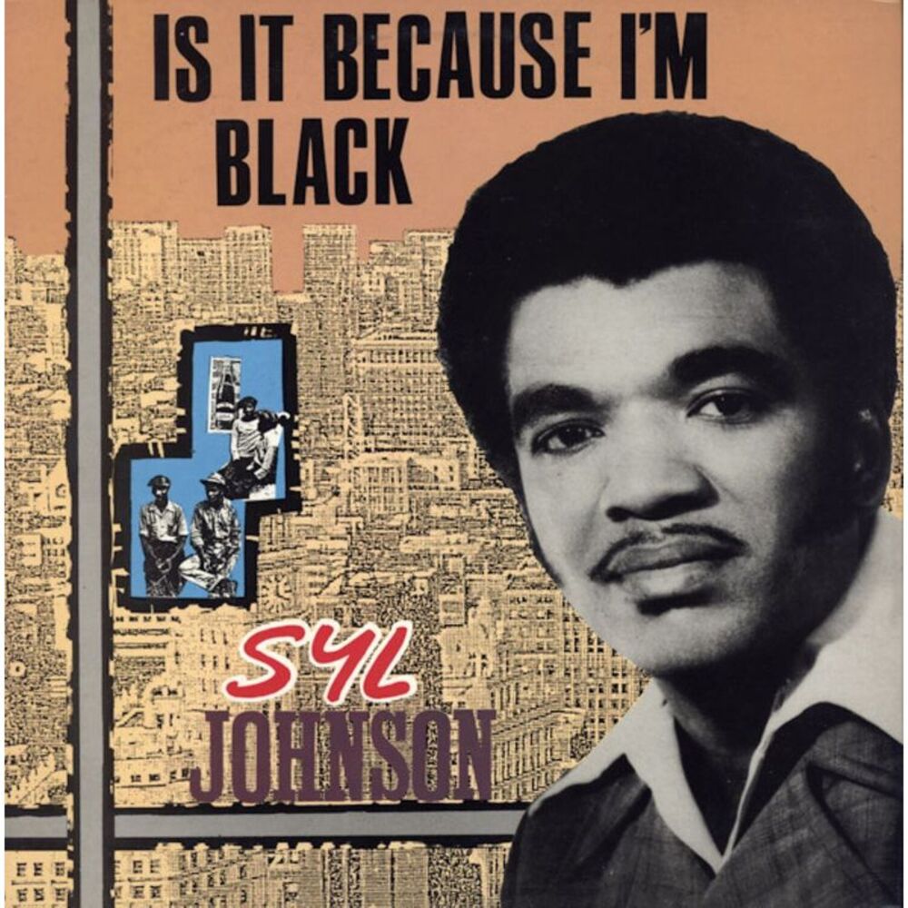 Syl Johnson - Is It Because I'm Black - Grey/black Swirl  LP LP